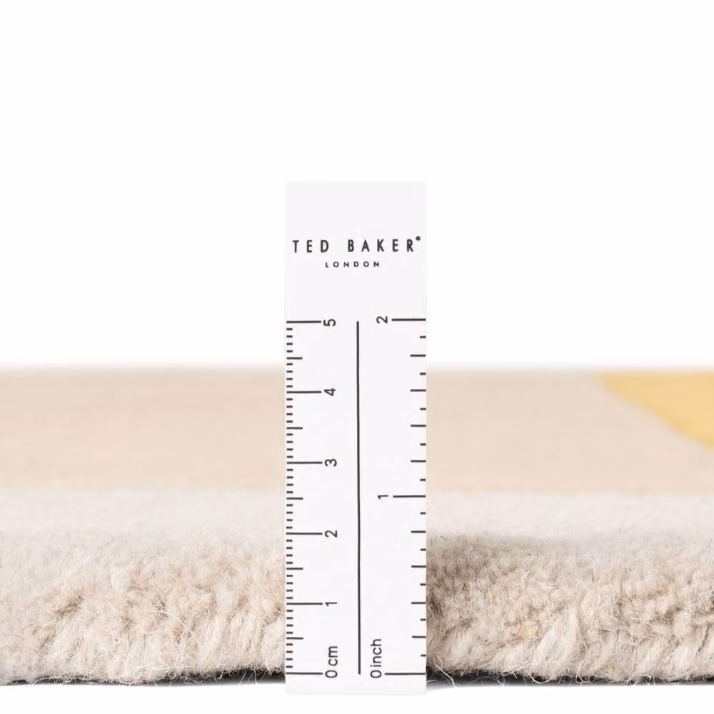 Ted Baker Curzon Abstract Multicolour Hand Knotted Wool and Cotton Rug, W: 160 cm, D: 230 cm – 2