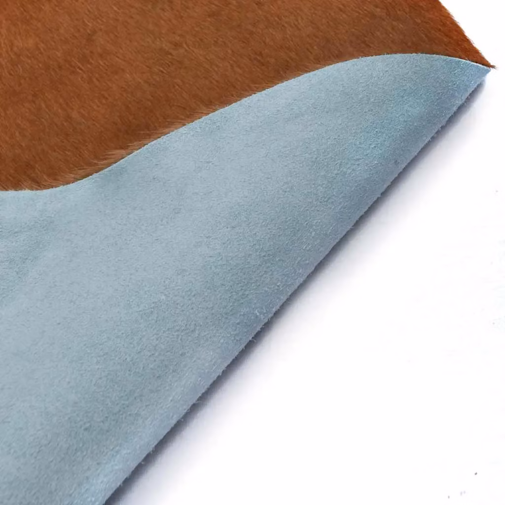 Berkfield Home Real Cowhide Rug in Brown and White, W: 180 cm, L: 220 cm – 2