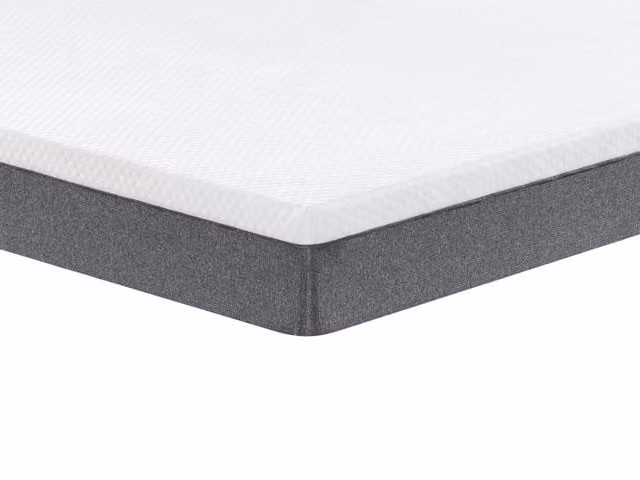 Snuggle Beds Comfort Foam Orthopaedic Mattress, Medium Firm, White, W/D/H: 180 x 200 x 20 cm – 1