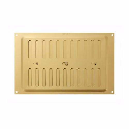 Map Adjustable Aluminium Air Vent with Flyscreen Cover in Gold or Beige