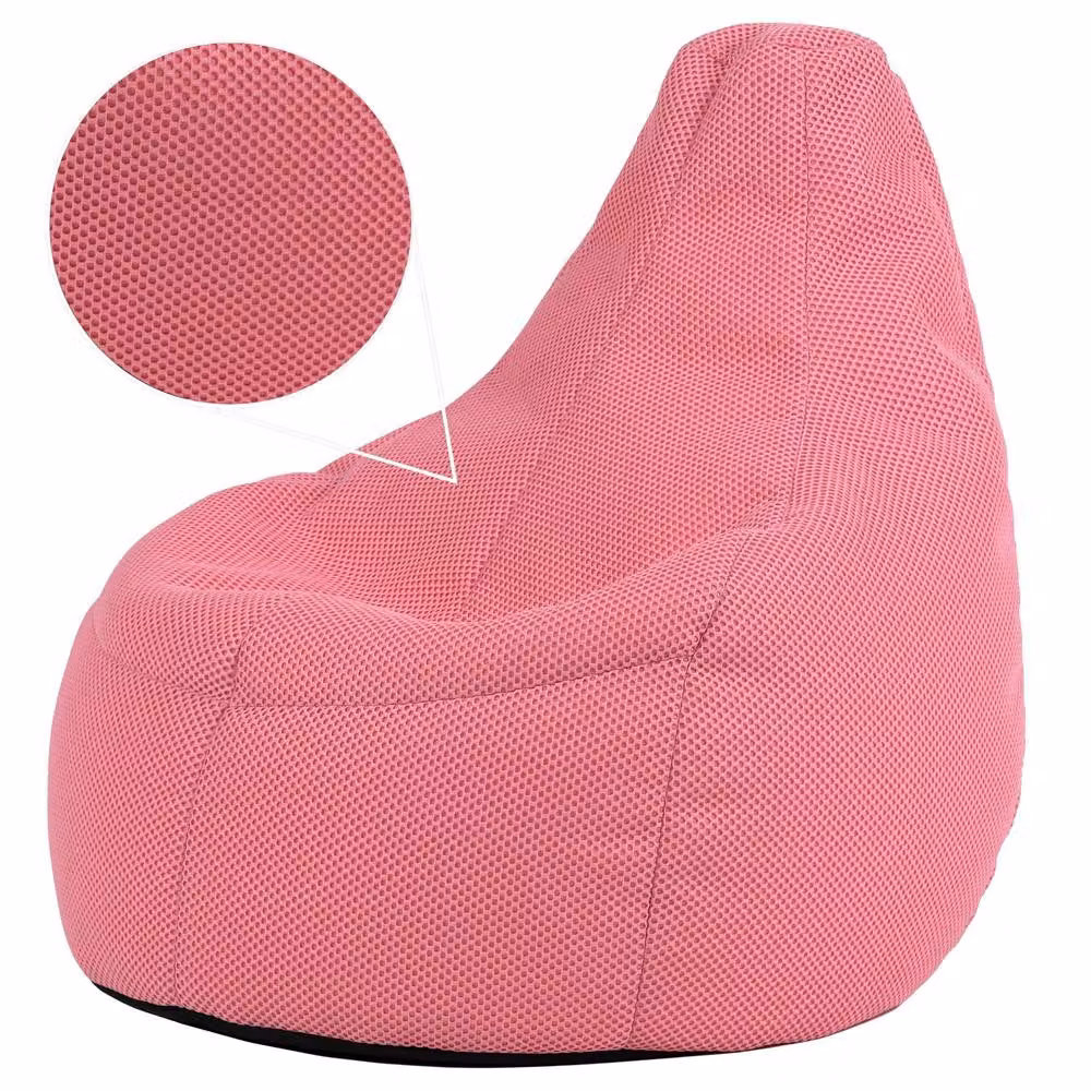 icon Mesh Gaming Bean Bag Chair in Pink – 2
