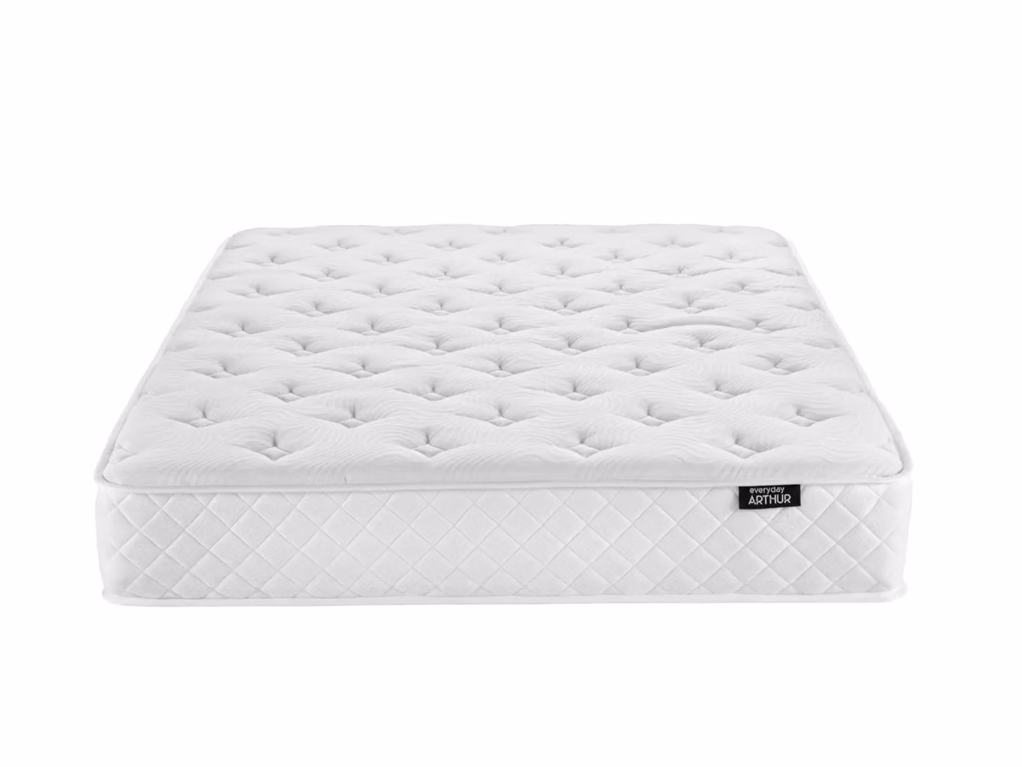 Arthur Sleep Everyday Arthur 1000 Hybrid Pocket Spring and Memory Foam Mattress in White, Size: King (W/D: 180 x 200 cm) – 2