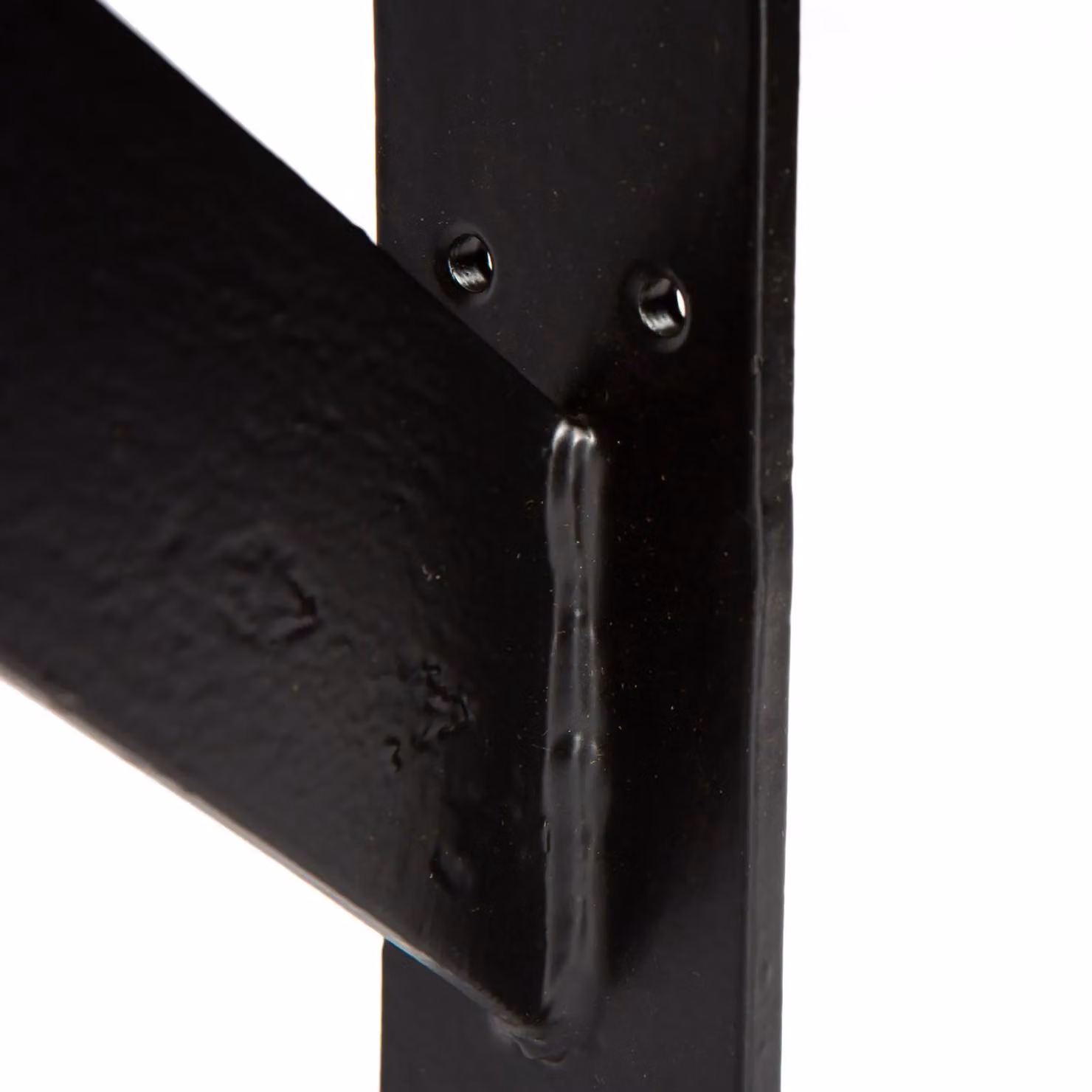 Hammer and Tongs Black Iron Gallows Style Scaffold Board Shelf Bracket, Pack of 4 – 3