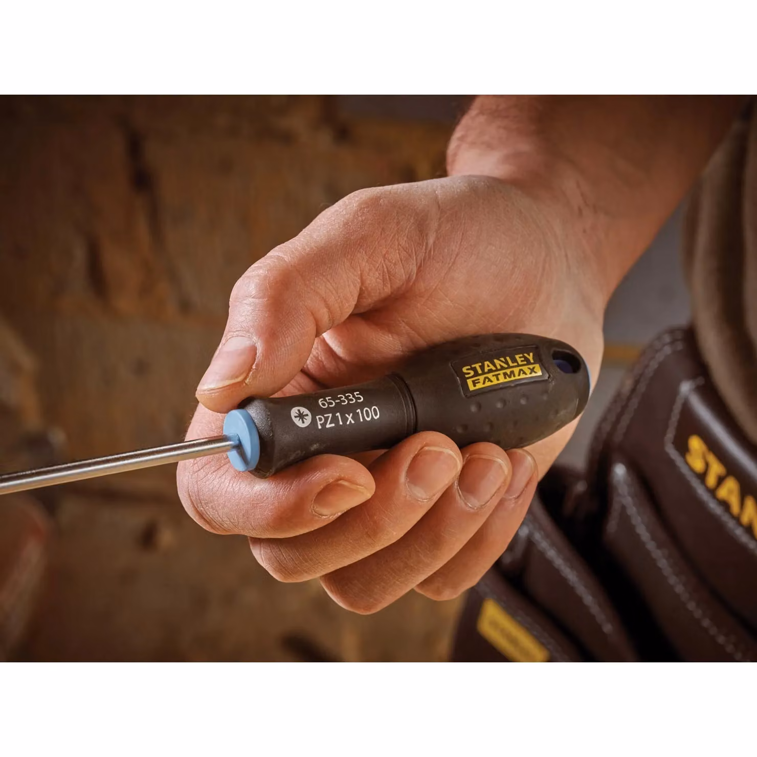 Stanley Fatmax Pozidriv Manual Screwdriver, Black and Multicolour – 3