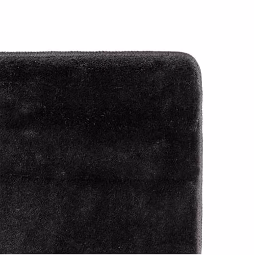 Desire Rugs Black Washable Non-Slip Modern Rectangular Area Rug, W: 100 cm, D: 60 cm, H: 1.1 cm – 4