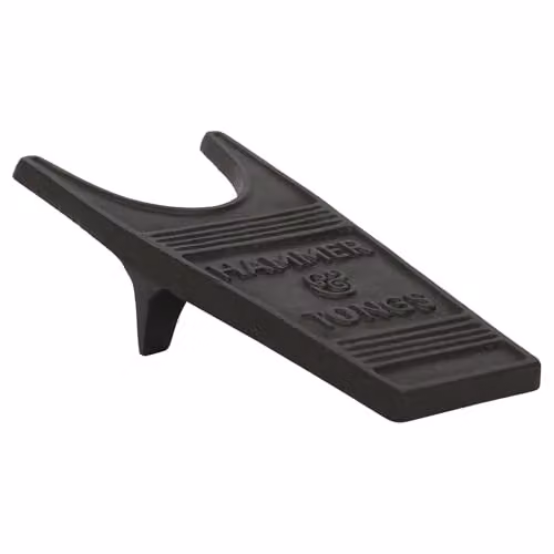 Hammer and Tongs Cast Iron Boot Jack in Black