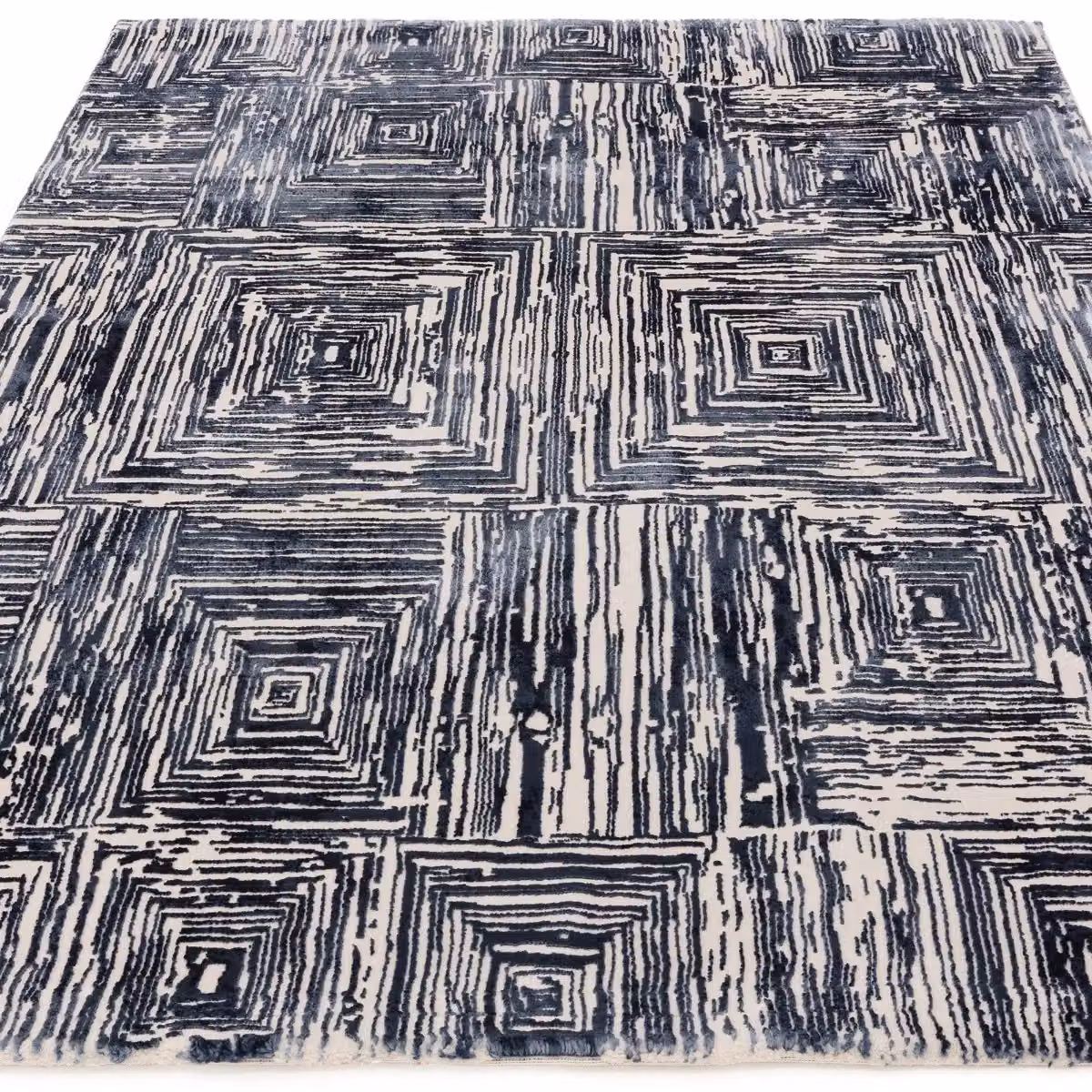 The Rug Shop UK Blue Modern Striped Area Rug, W: 200 cm, D: 290 cm – 2
