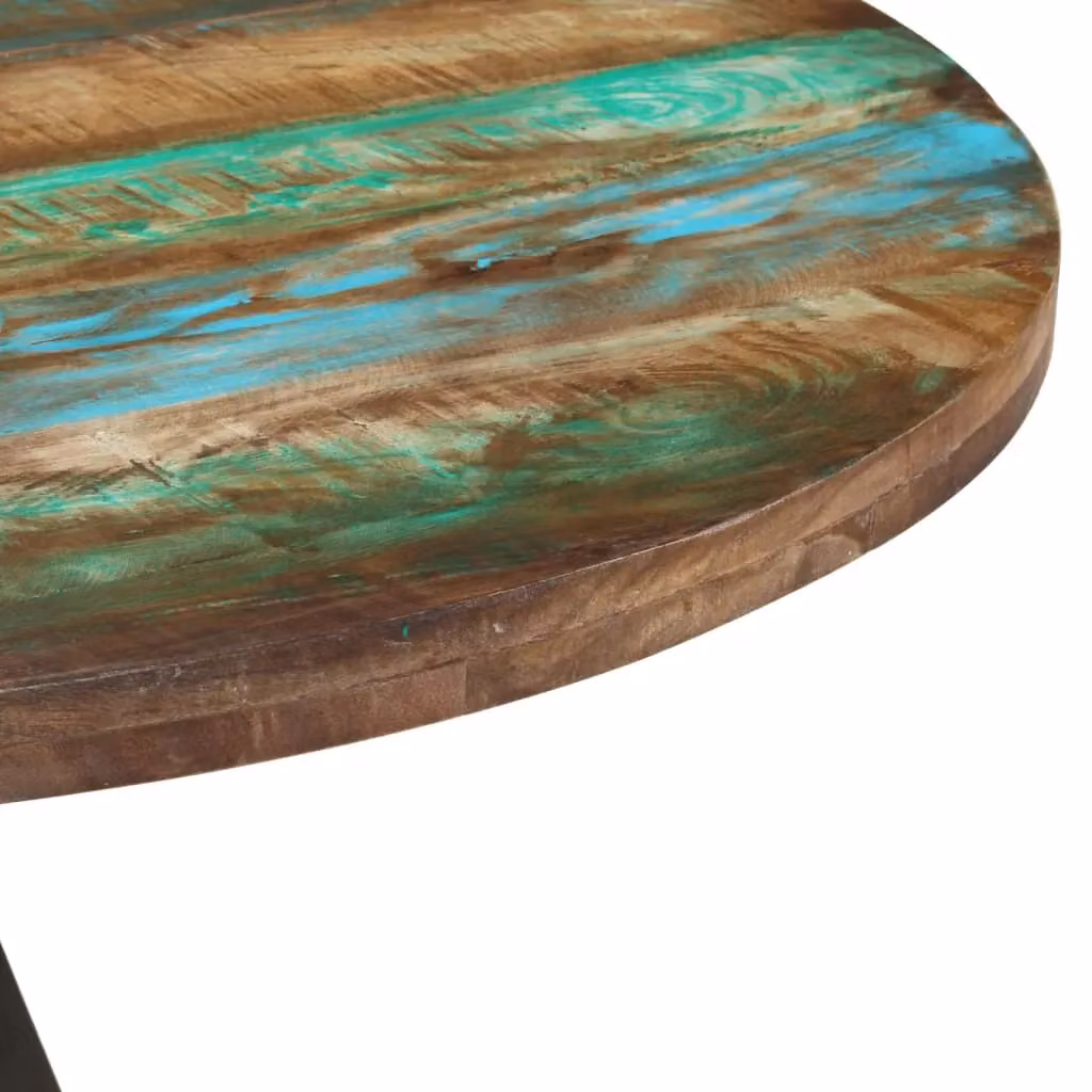Berkfield Home Rectangular Solid Wood Dining Table, W: 110 cm, D: 75 cm – 3
