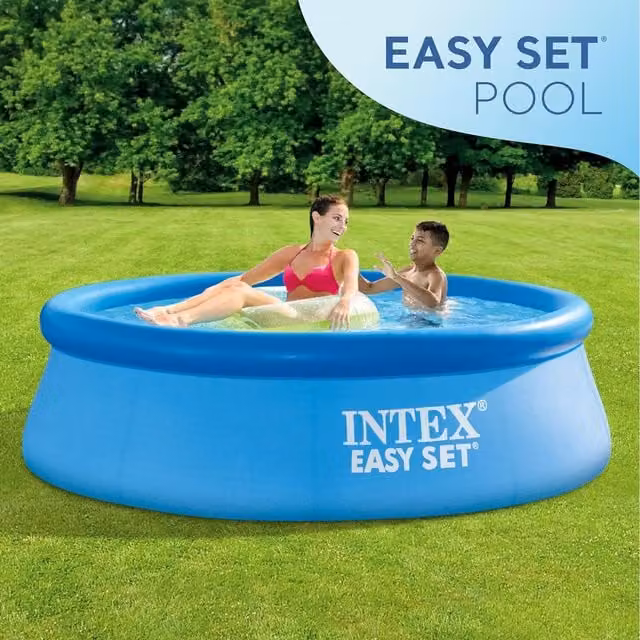 Intex Inflatable Easy Pool Round Blue, Diameter: 305 cm