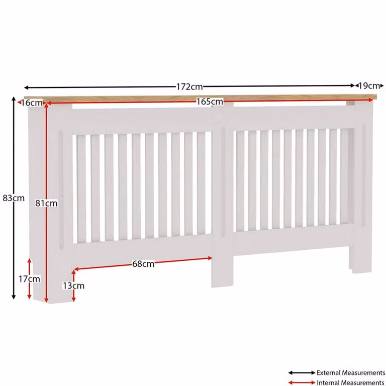 FORGEVIO Arl White Wood Grill Cabinet with Hinged Doors and Internal Shelves in White