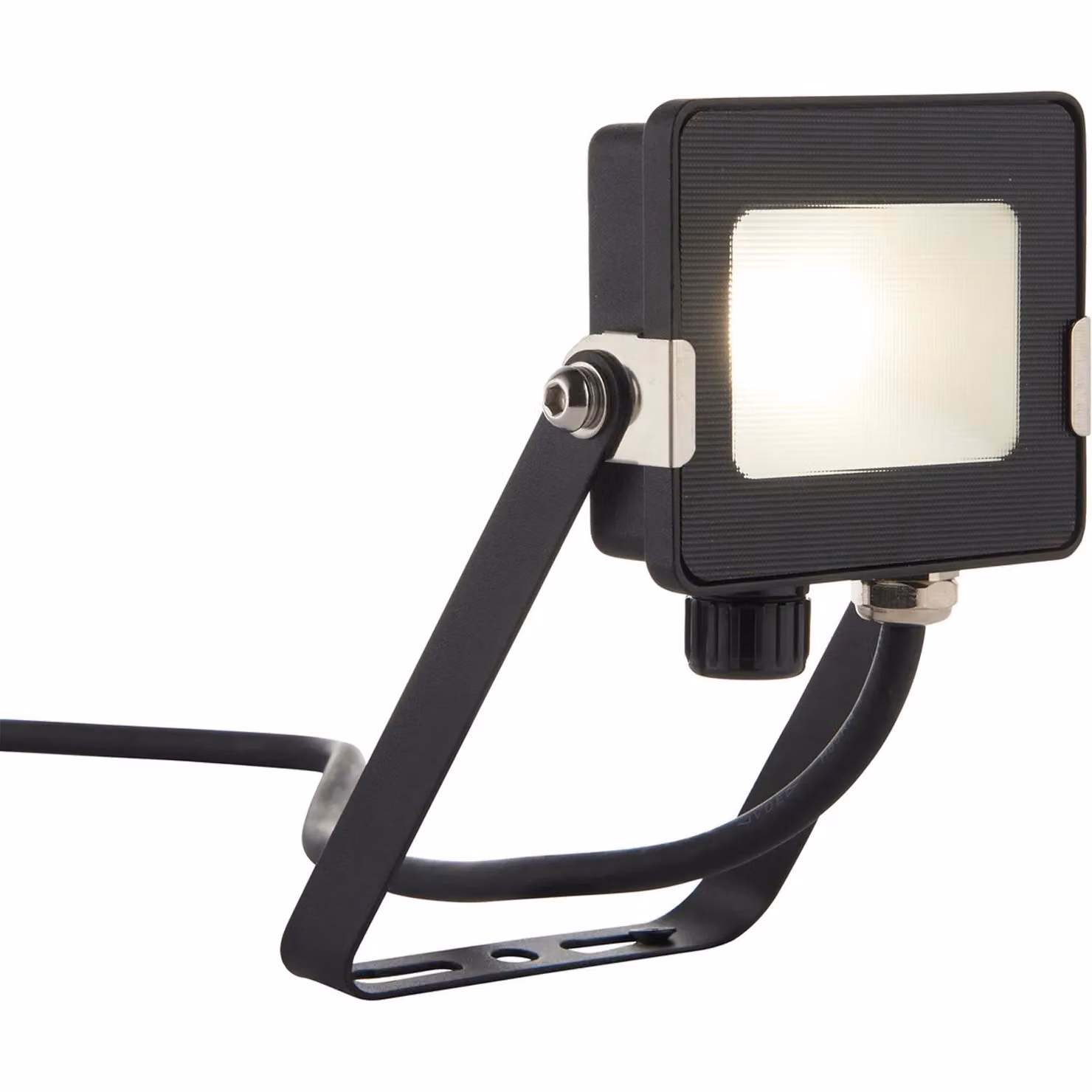 Loops 4 Pack Outdoor Waterproof LED Floodlight, 10W Cool White, Matt Black – 3