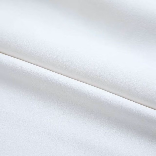 Berkfield Home Elegant Blackout Curtains with Hooks, 2 Pack, White, W: 140 cm, H: 175 cm