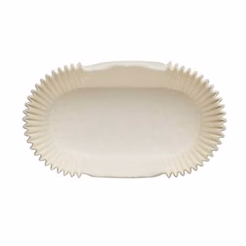 Bakery Direct Ltd Non-Stick Siliconised Cake Tin Paper Liners in White and Multicolour, 40 x 1lb