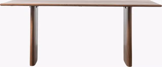 Perch & Parrow Beckingham Small Rectangular Acacia Wood Dining Table in Brown