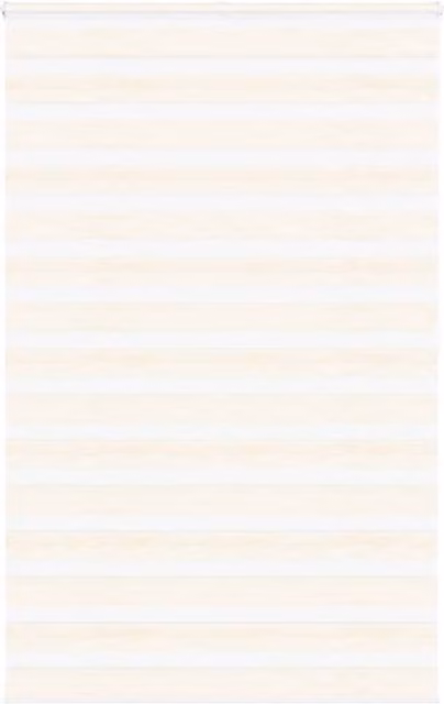 Berkfield Home Zebra Blind in Marble Beige, Polyester Fabric, W: 150 cm, H: 200 cm
