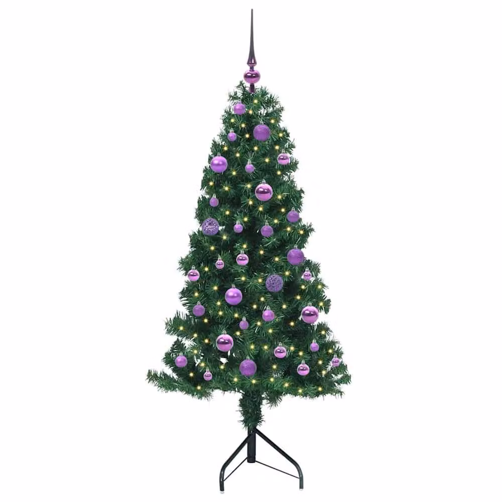 Berkfield Home Green Artificial Christmas Tree, Height: 150 cm – 3