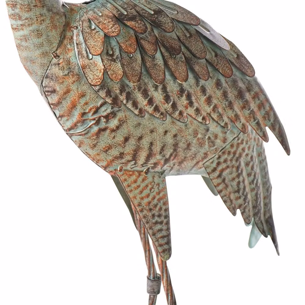 Wyld and Coco Brown Crane Figurine, Height: 97 cm – 3