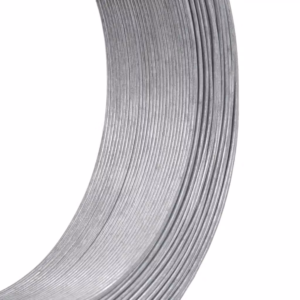 Berkfield Home Galvanised Steel Fence Binding Wire, Silver, 2 mm, 250 m – 2