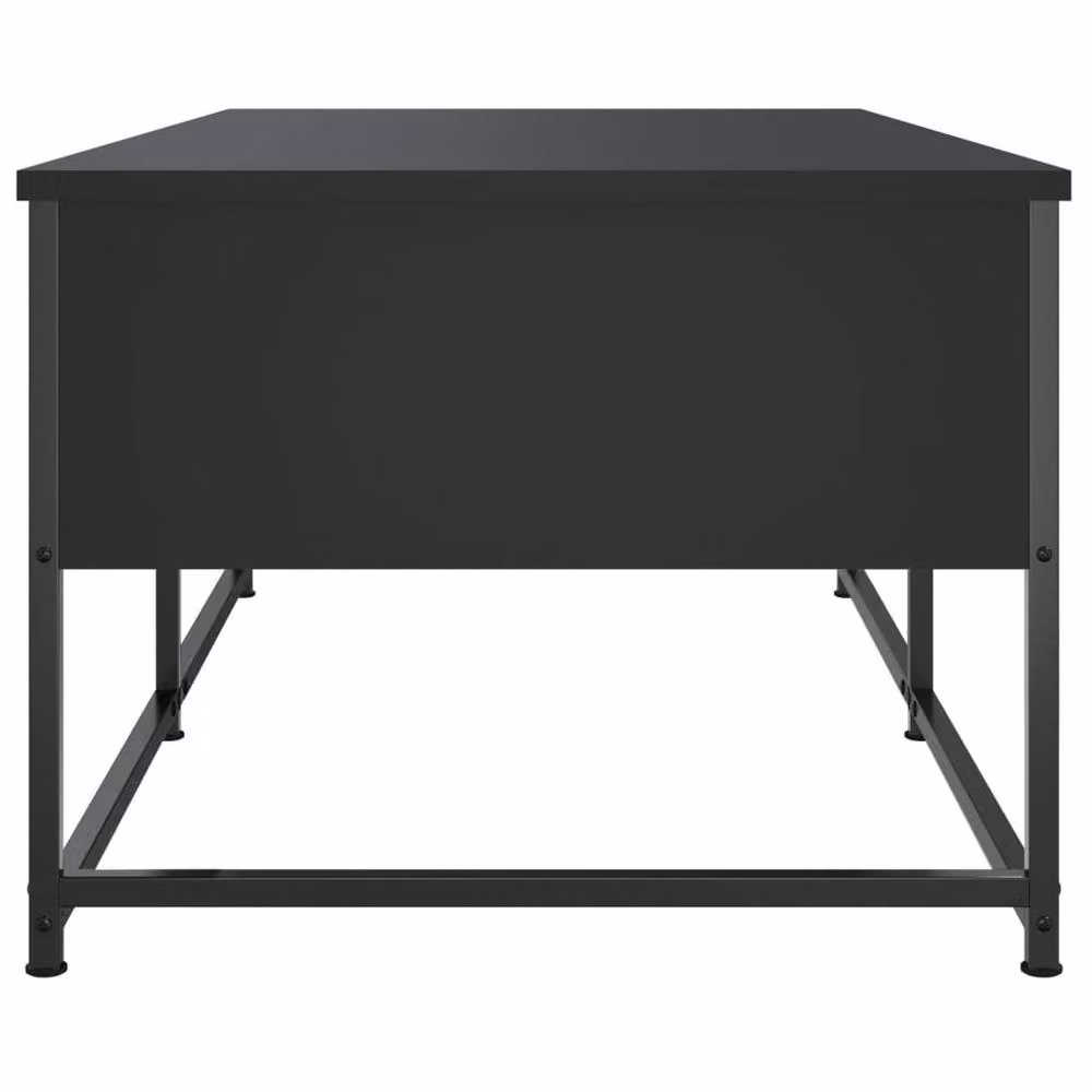 Berkfield Home Decorative Black Coffee Table W/D/H: 100 x 51 x 40 cm – 4