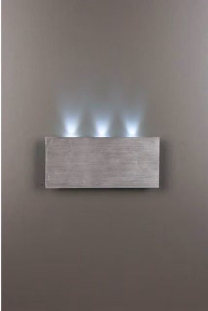 Netlighting Linea Verdace 3 Light LED Wall Uplight in Grey Aluminium – 2