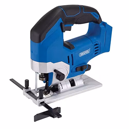 Draper D20 20V Brushless Jigsaw in Blue (Sold Bare)