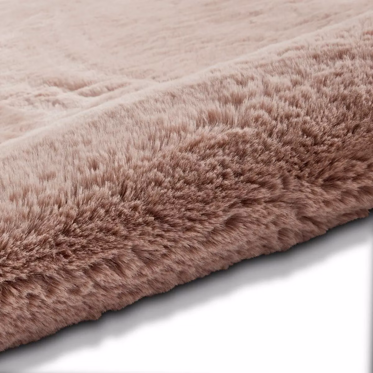The Rug Shop UK Modern Shaggy Pink Area Rug, W: 150 cm, L: 230 cm – 2