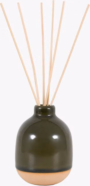 Perch & Parrow Essence Ceramic Reed Diffuser in Green
