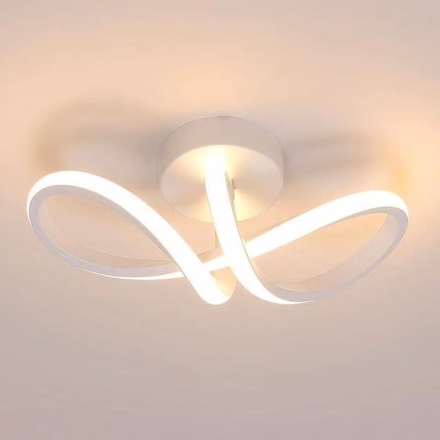Goeco Modern 20W LED Ceiling Light in White