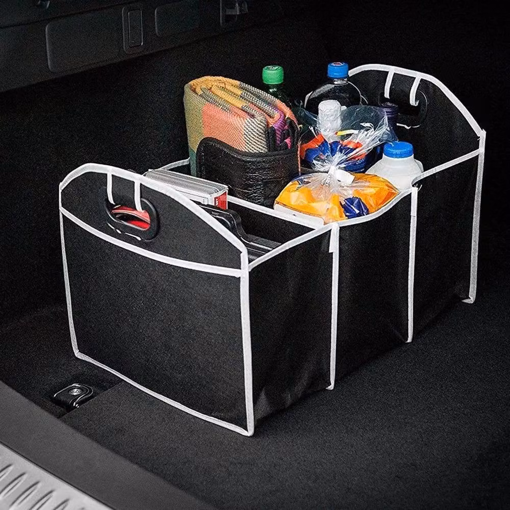 Kelvenix Large Collapsible Car Boot Organiser in Black – 3