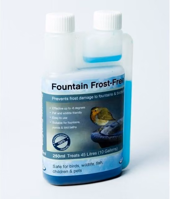 Primrose Frost Free De-icer for Birdbaths, Fountains, Ponds and Water Features, Clear