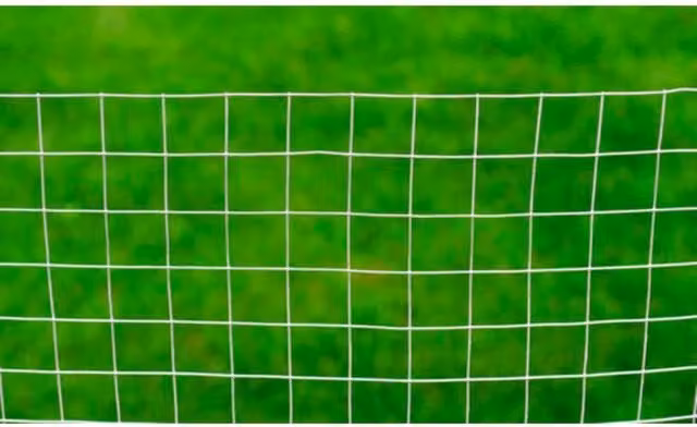 Berkfield Home Modern Chicken Wire Fence, Galvanised Steel, Silver, 10 x 1 m – 1