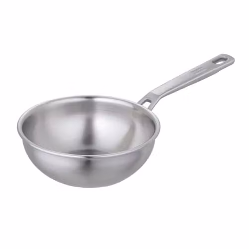 Kuhn Rikon Culinary Fiveply Chef's Saute Pan, Silver, Diameter: 16 cm