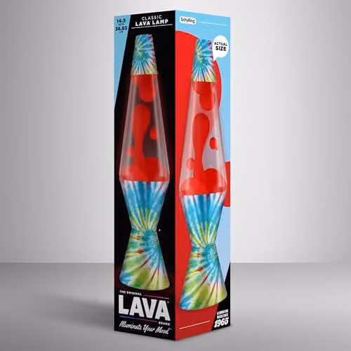 Lava Lite 2488 Retro Tabletop Lava Lamp with Green Wax and Blue Liquid – 5