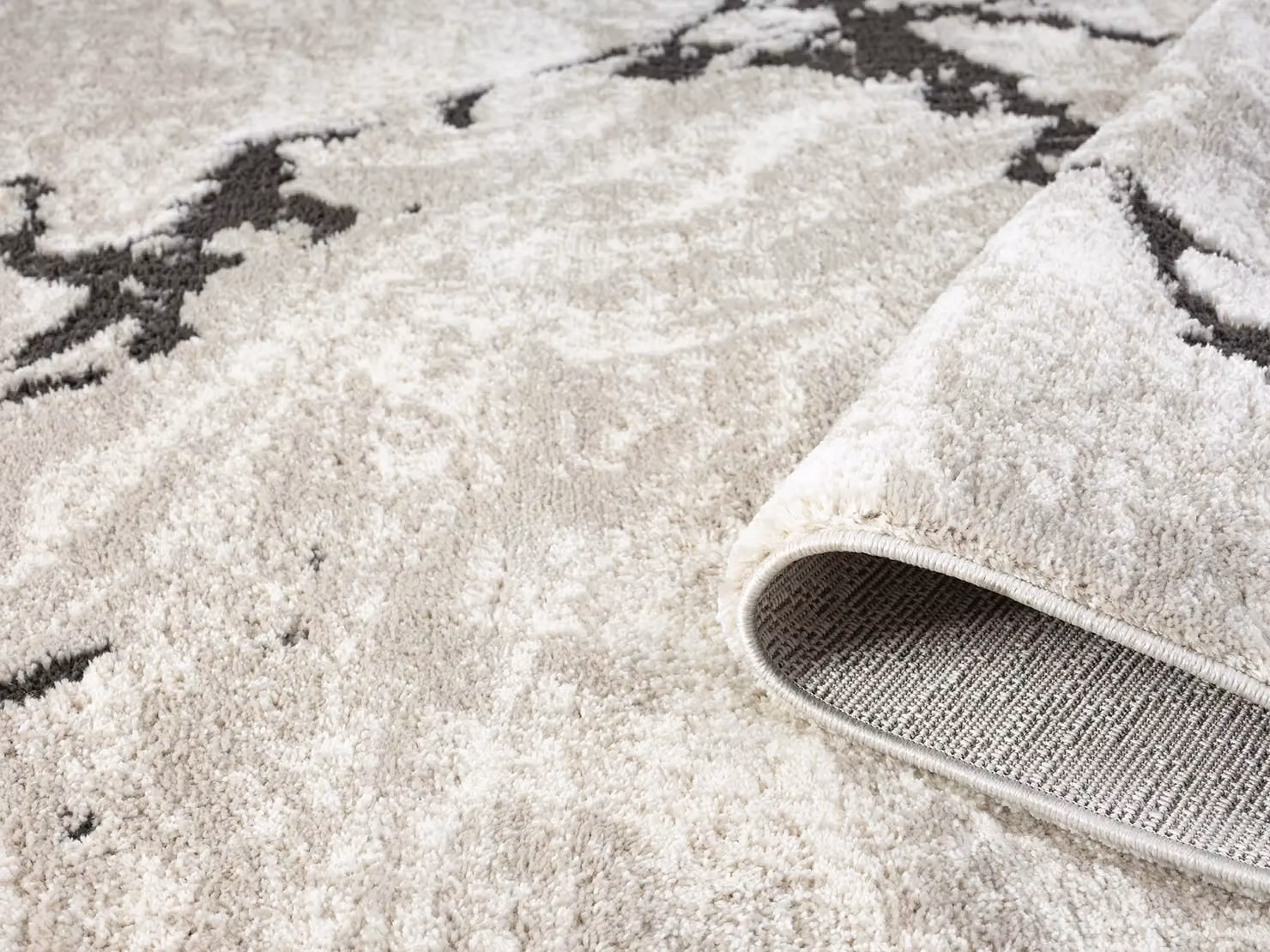 Desire Rugs Eleanor Modern Abstract Area Rug in Beige and Brown, W: 160 cm, D: 230 cm – 2