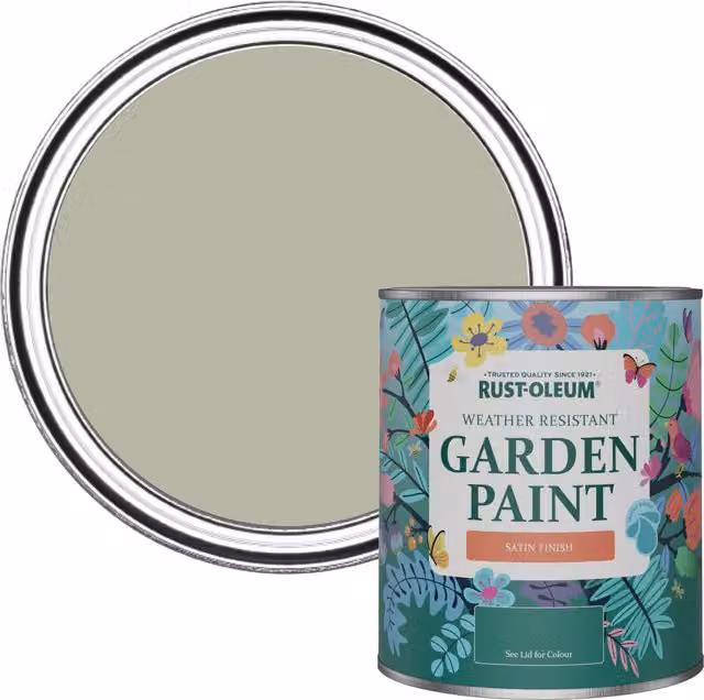 Rust-Oleum Garden Paint in Satin Finish, Tanglewood, 0.75 l