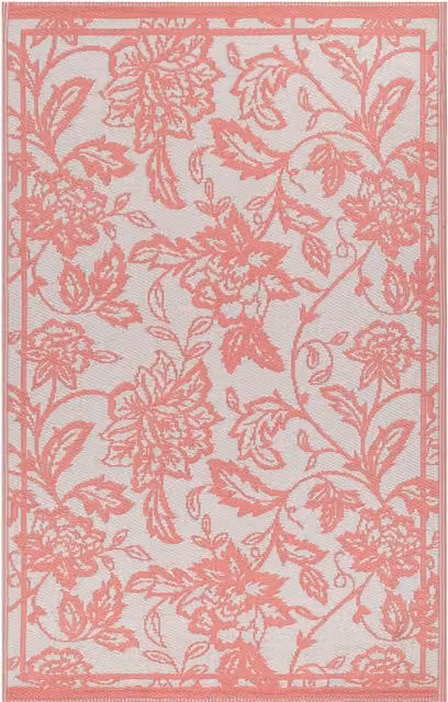 Make It A Home Anemone Woven Multicolour Floral Outdoor Garden Rug