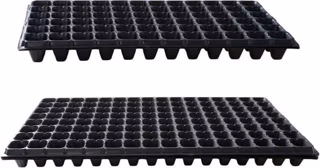 Kelvenix 72 Cell Root Trainer Tree Tray Planter in Black – 1