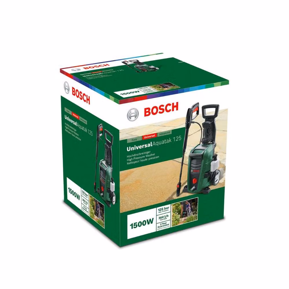 Bosch UniversalAquatak 125 Pressure Washer in Green – 2