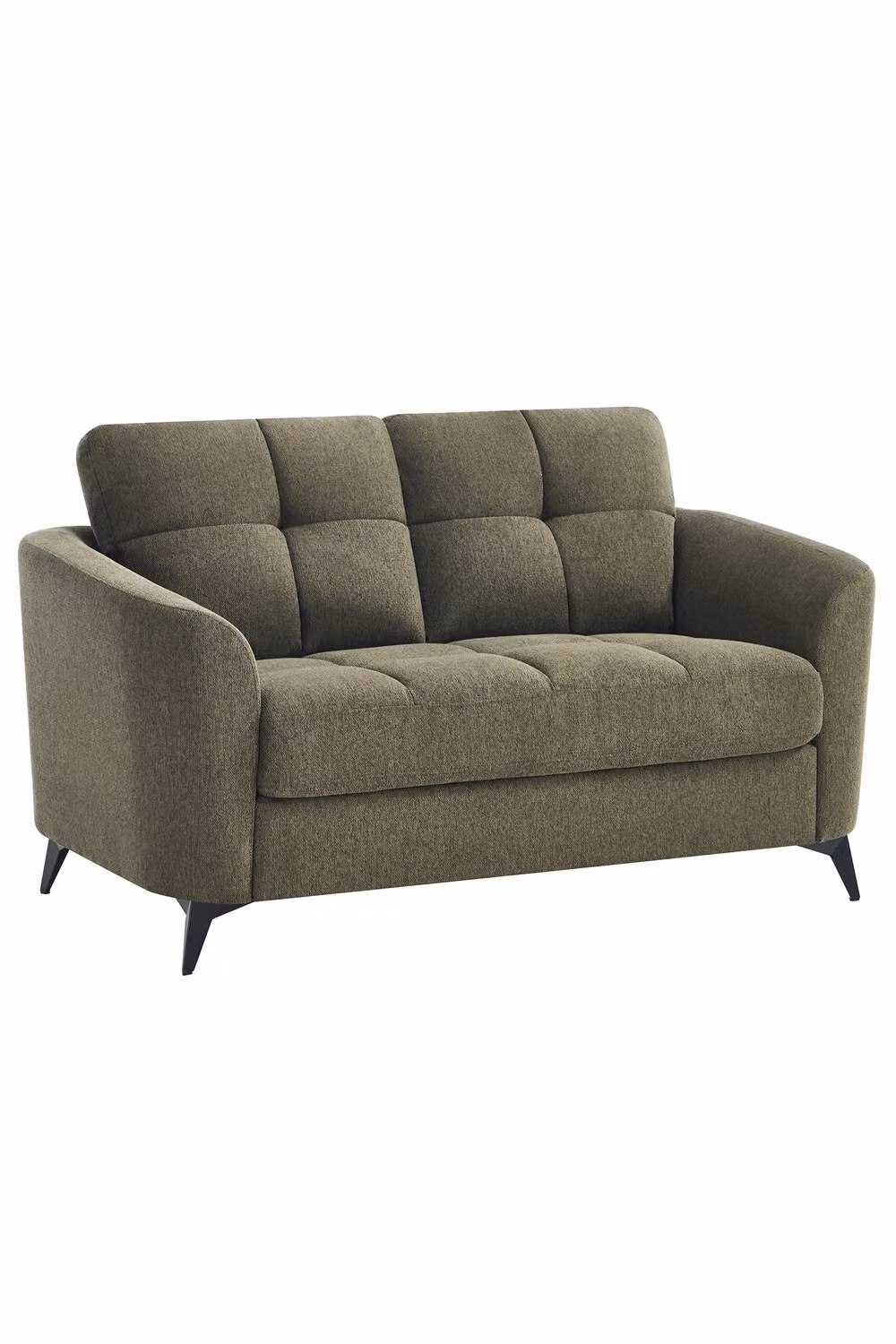 More4Homes Solna 2 Seater Scandi Style Fabric Living Room Sofa in Green – 2