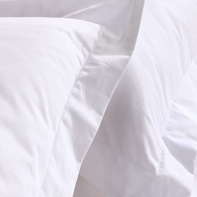 Hotel Pure Luxury 5 Star Oxford Pillowcase Pair in White