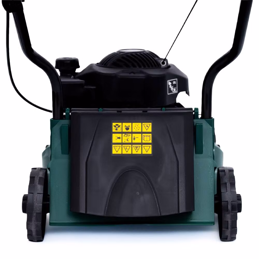 Webb 131cc Petrol Lawn Mower in Green with Collection Bag – 5