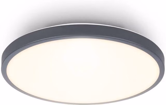 Briloner Modern LED Ceiling Light, Warm White, W/D/H: 24 x 24 x 6 cm – 1
