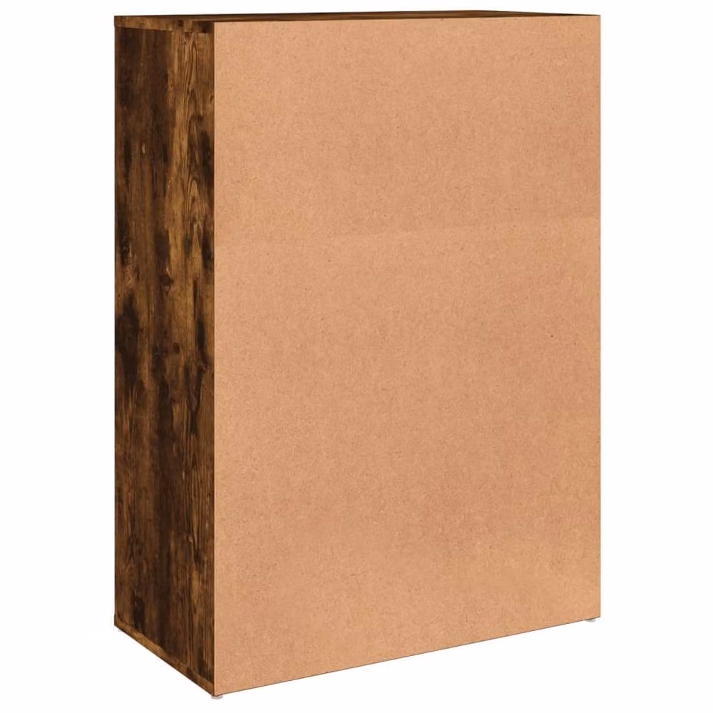 Berkfield Home Smoked Oak Sideboard in Brown, W/D/H: 60 x 31 x 84 cm – 5