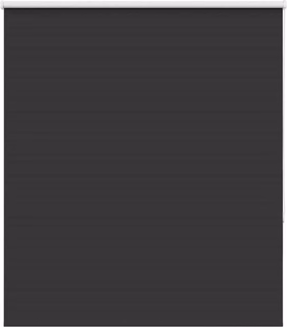 Berkfield Home Blackout Roller Blind, Black Polyester, W: 120 cm, H: 150 cm – 1
