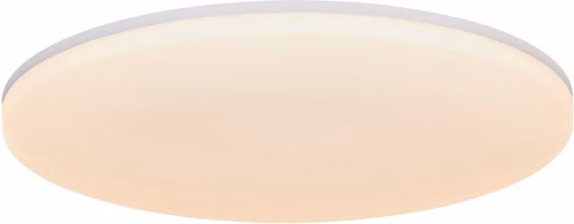 Nordlux Vic LED Ceiling Light, White Plastic, 3000k Warm White, Diameter: 22 cm