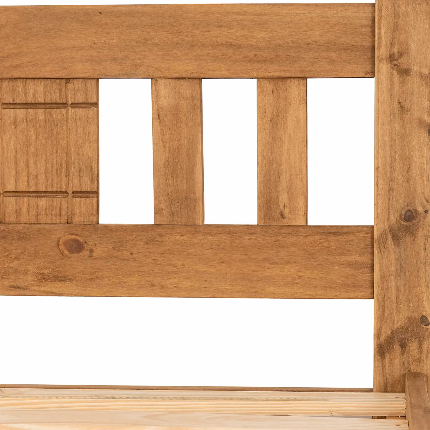 Seconique Rio Single Bed Frame in Brown Waxed Solid Pine, 90 x 190 cm – 3