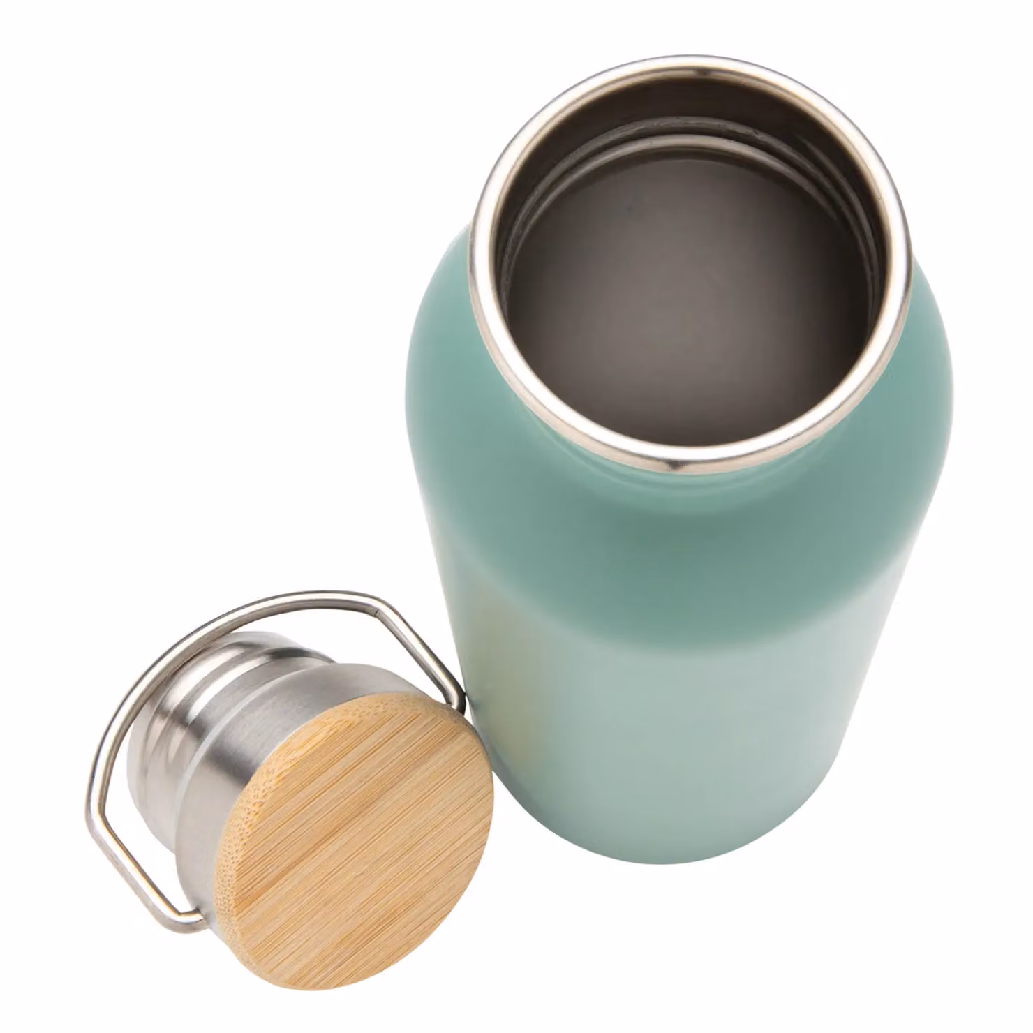 XD Design Modern Stainless Steel Bottle, Green, 710ml – 2