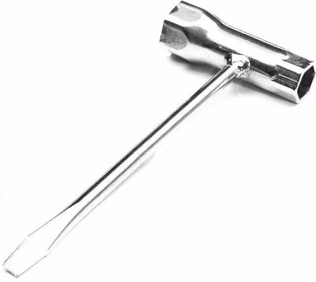 SPETLEK Silver Spark Plug Spanner Screwdriver for Chainsaw Repair