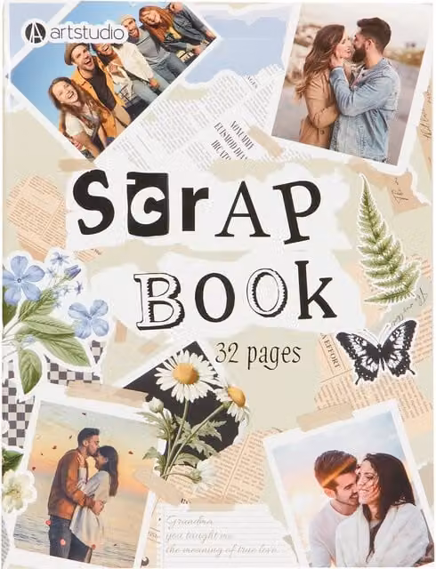 Crafty Club Multicolour Paper Scrap Book