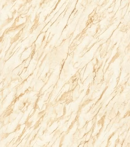 Rasch Self-Adhesive Abstract Marble Look Non-Woven Wallpaper in White, Brown, Gold and Beige – 1